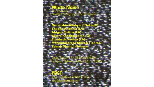 نمایشگاه گروهی «نویز سفید» در لس آنجلس